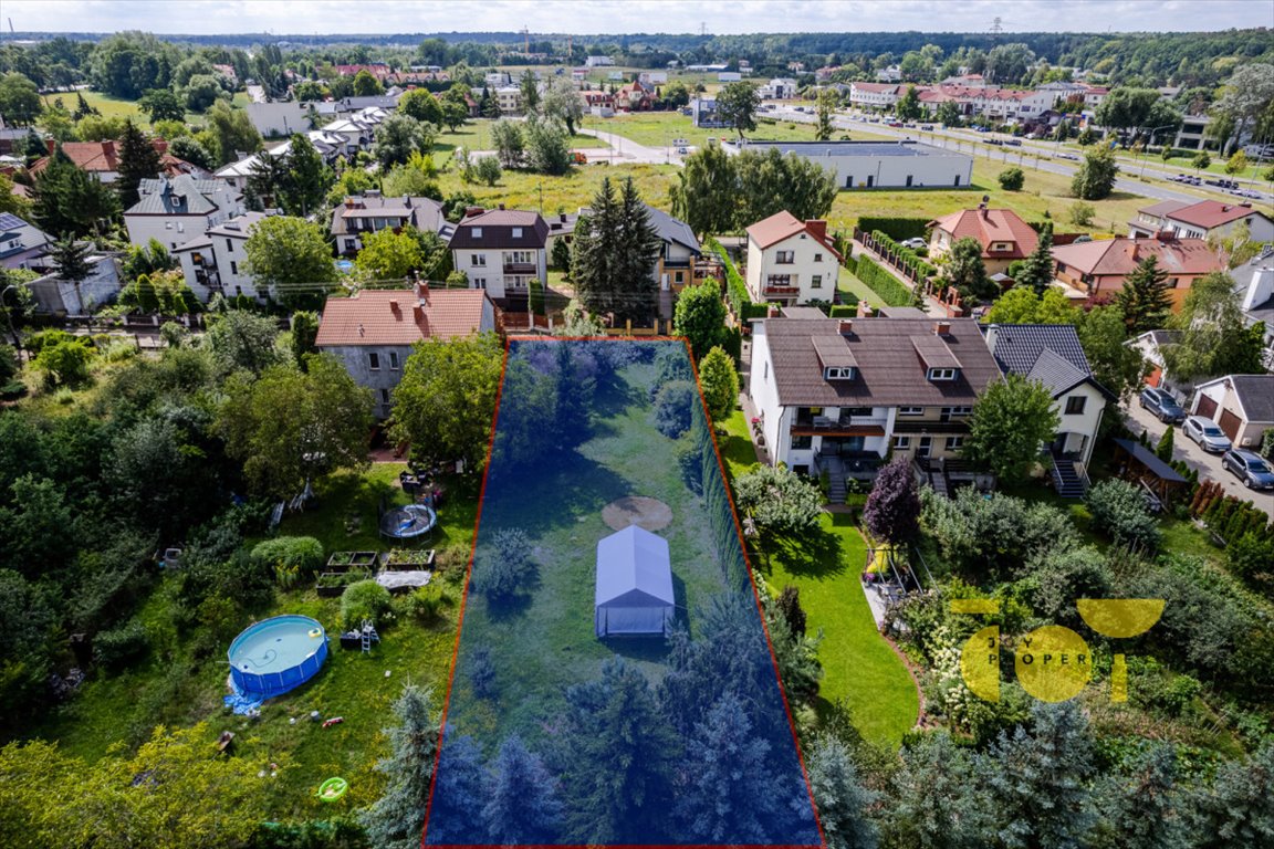 Działka budowlana na sprzedaż Warszawa, Wilanów Powsin, Kremowa  922m2 Foto 1