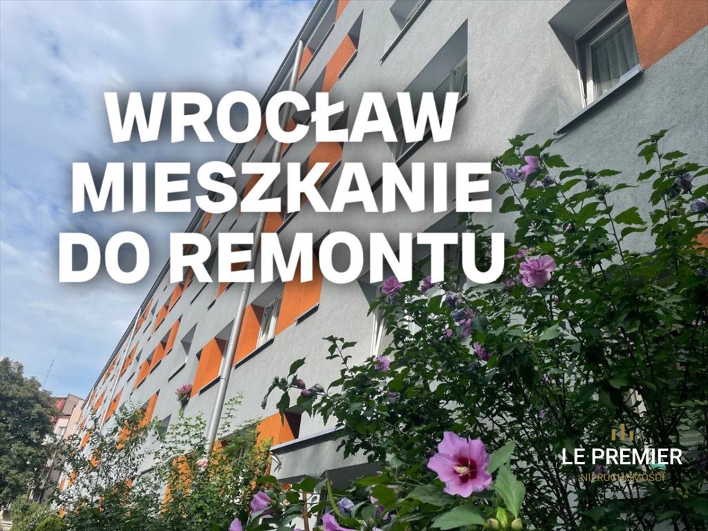 Mieszkanie dwupokojowe na sprzedaż Wrocław, Szczepin  45m2 Foto 1