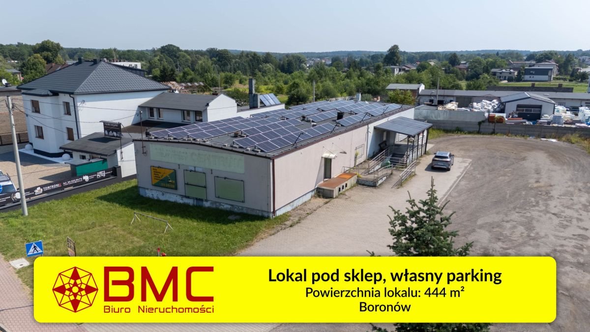 Zapraszam do wynajęcia 444 m² lokalu w Boronowie przy głównej ulicy: Boronów: Wojska Polskiego