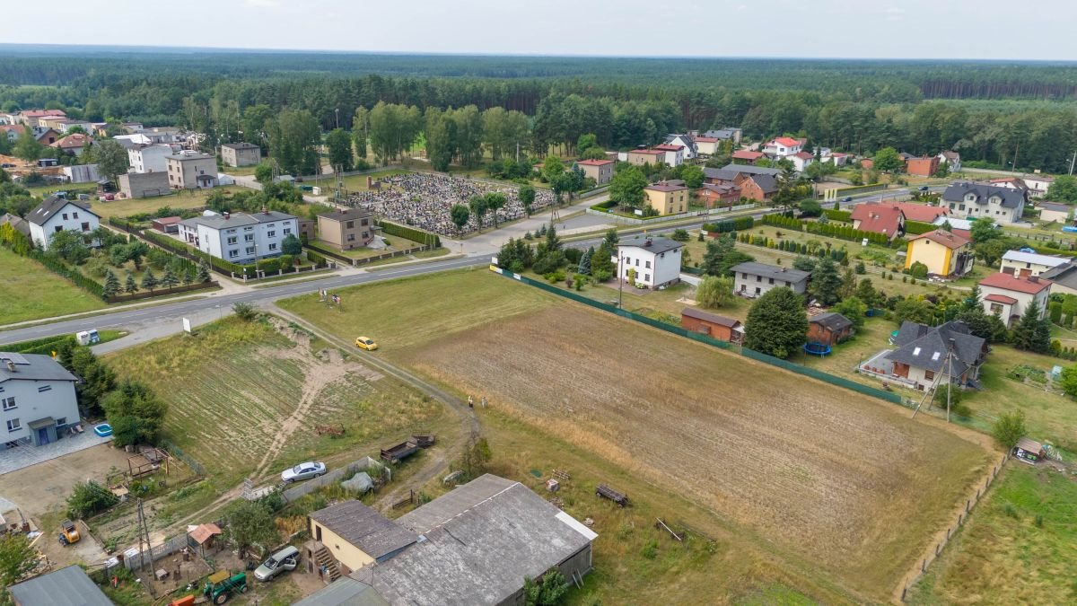 Działka budowlana na sprzedaż Strzebiń, Boczna  1 411m2 Foto 9