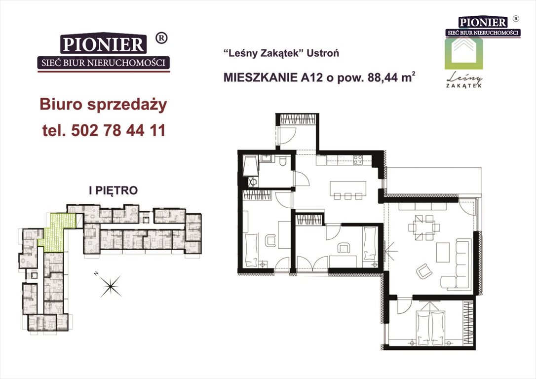 Mieszkanie na sprzedaż Ustroń, Hermanice  88m2 Foto 1