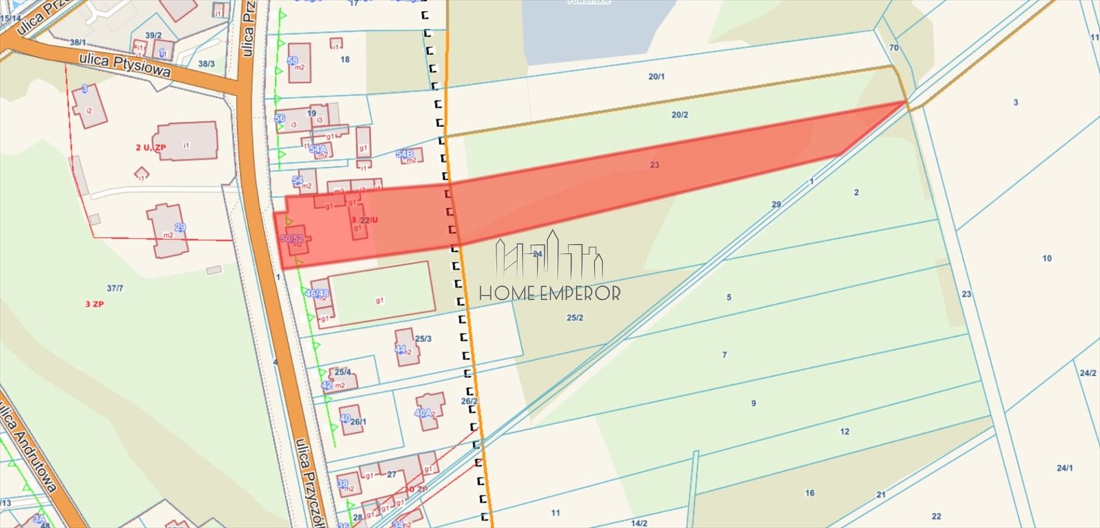 Działka budowlana na sprzedaż Warszawa, Wilanów, Powsin, Przyczółkowa  8 503m2 Foto 1