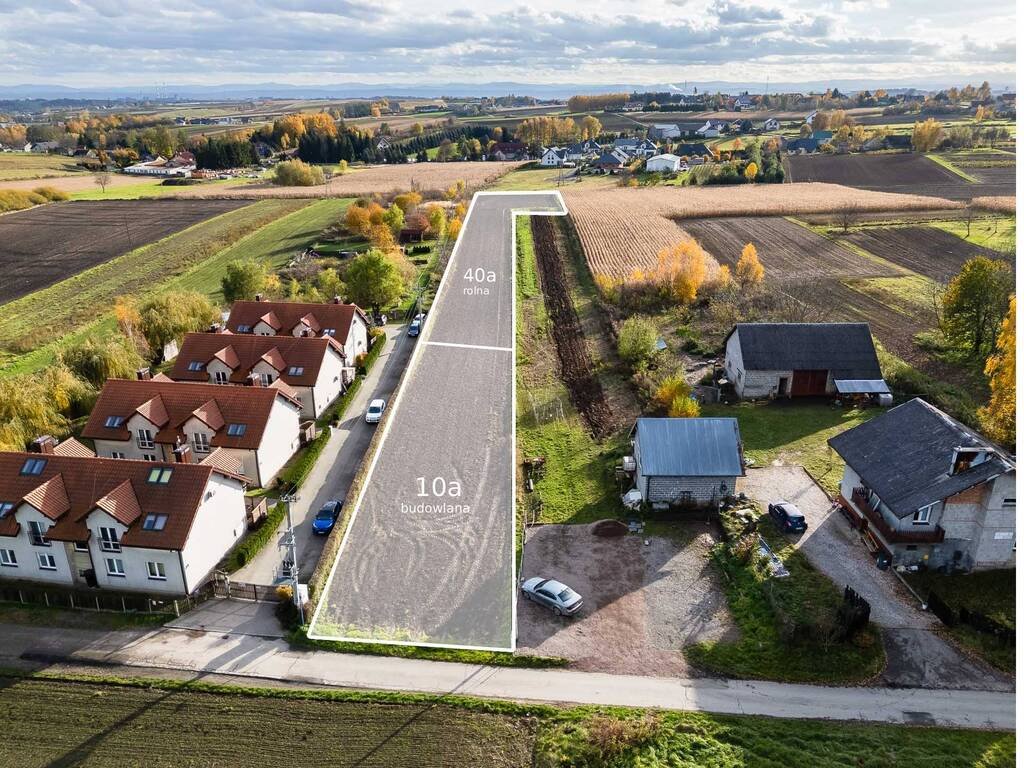 Do sprzedania działka 50 arów z widokami i spokojem Więcławice Stare, św. Cecylii  5 060m2 Foto 1