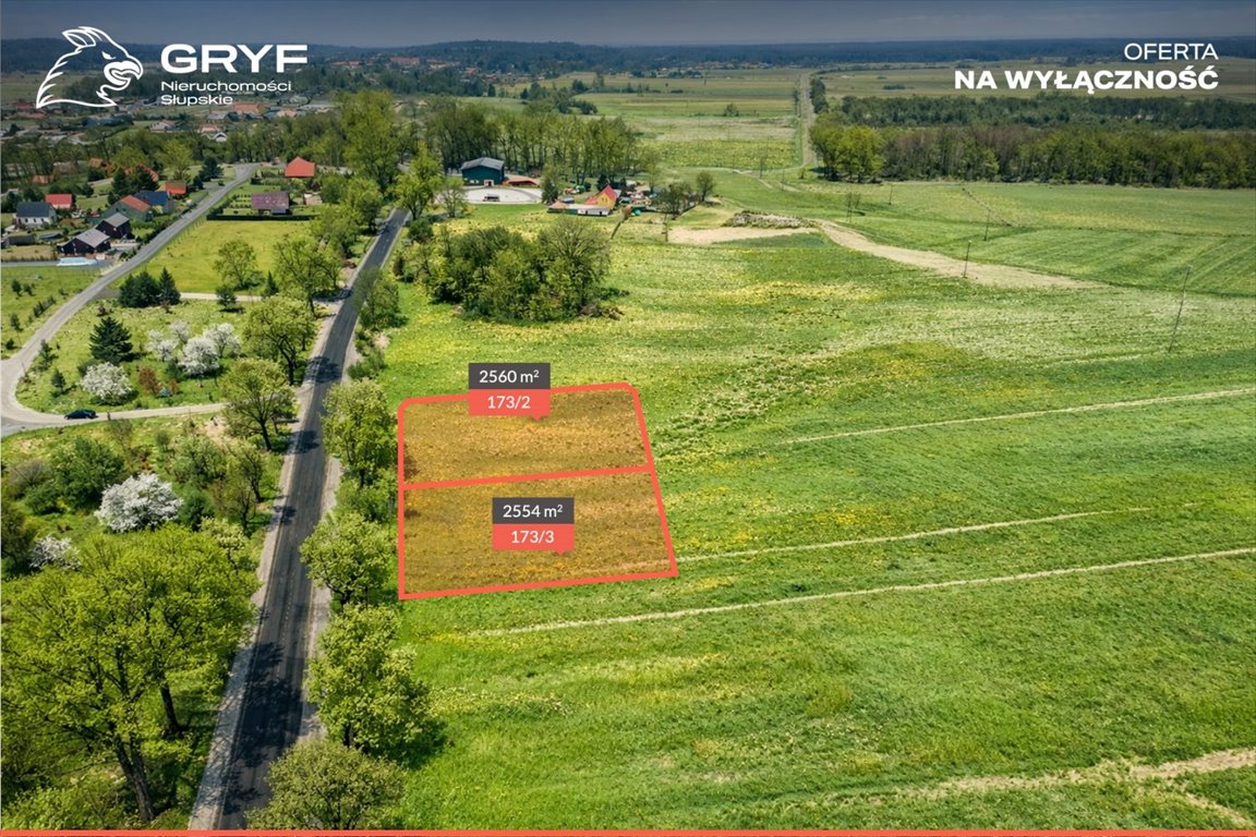 Działka pod turystykę 2,5 ha, las, 2 km od morza Dębina  2 554m2 Foto 1