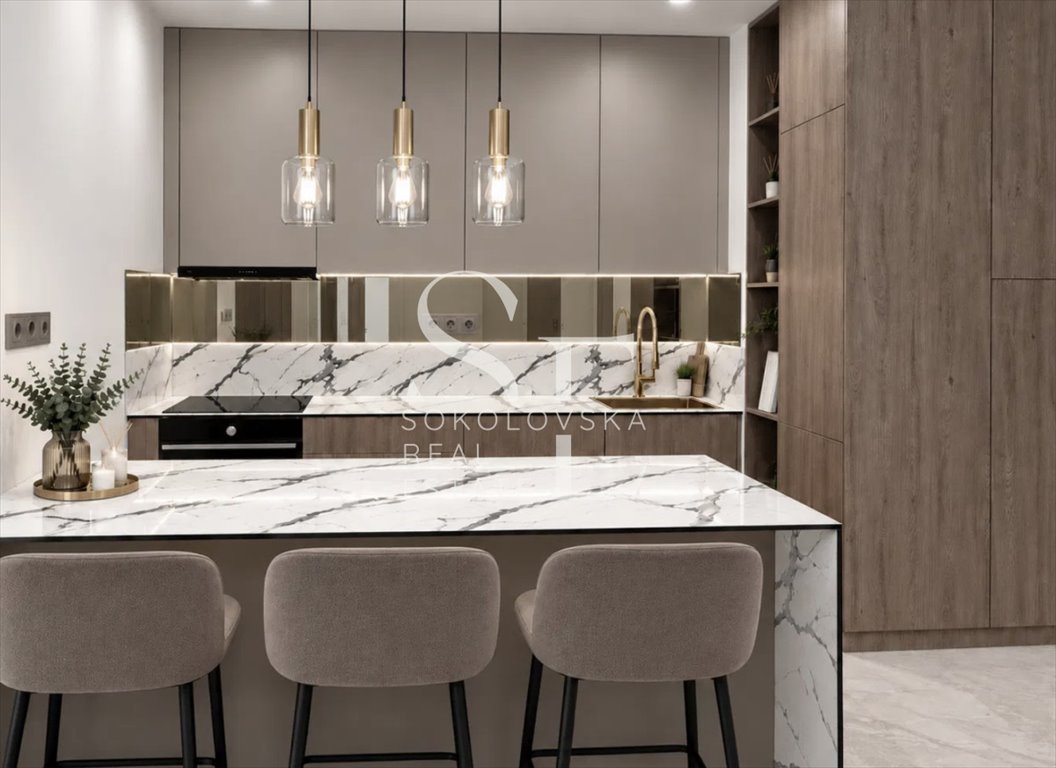 Zapraszam do wynajęcia 3-pokojowego apartamentu z prywatnym ogrodem 100 m² Warszawa, Ursynów, Hilarego Koprowskiego  65m2 Foto 1
