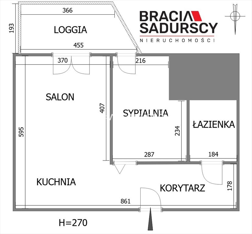 Mieszkanie dwupokojowe na sprzedaż Kraków, Bronowice, Bronowice Wielkie, Smętna  46m2 Foto 3
