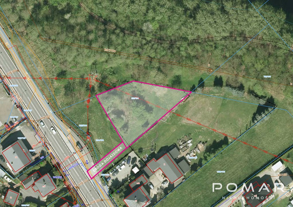 Do sprzedania działka 1129 m² przy Jeziorze Rybnickim Rybnik, Rudzka  1 129m2 Foto 1