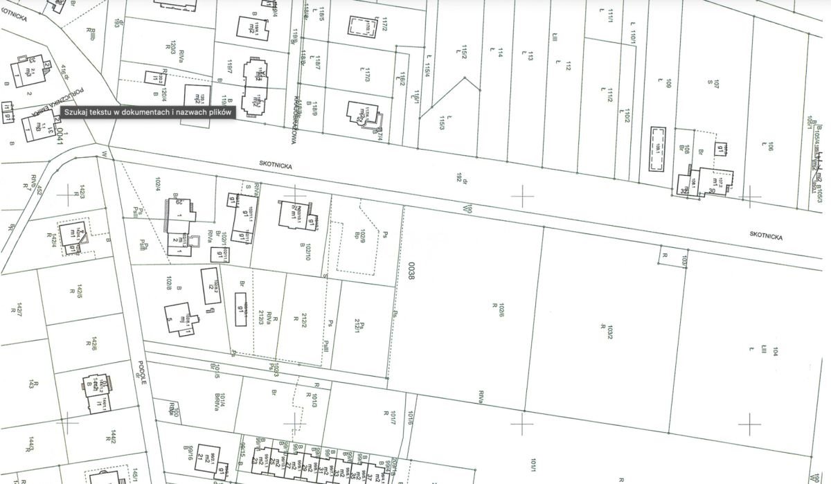 Duża działka 10 136 m² pod inwestycję w Skotnikach Kraków, Ruczaj, Skotnicka  10 136m2 Foto 1