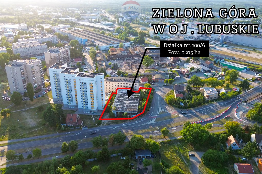 Działka inwestycyjna na sprzedaż Zielona Góra, Objazdowa  2 750m2 Foto 17