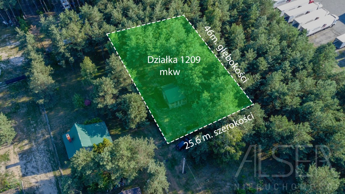 Działka budowlana na sprzedaż Kamieńczyk, Makowa  1 209m2 Foto 2