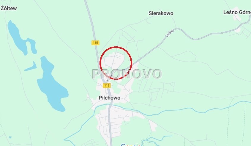 Działka budowlana na sprzedaż Pilchowo  1 100m2 Foto 8