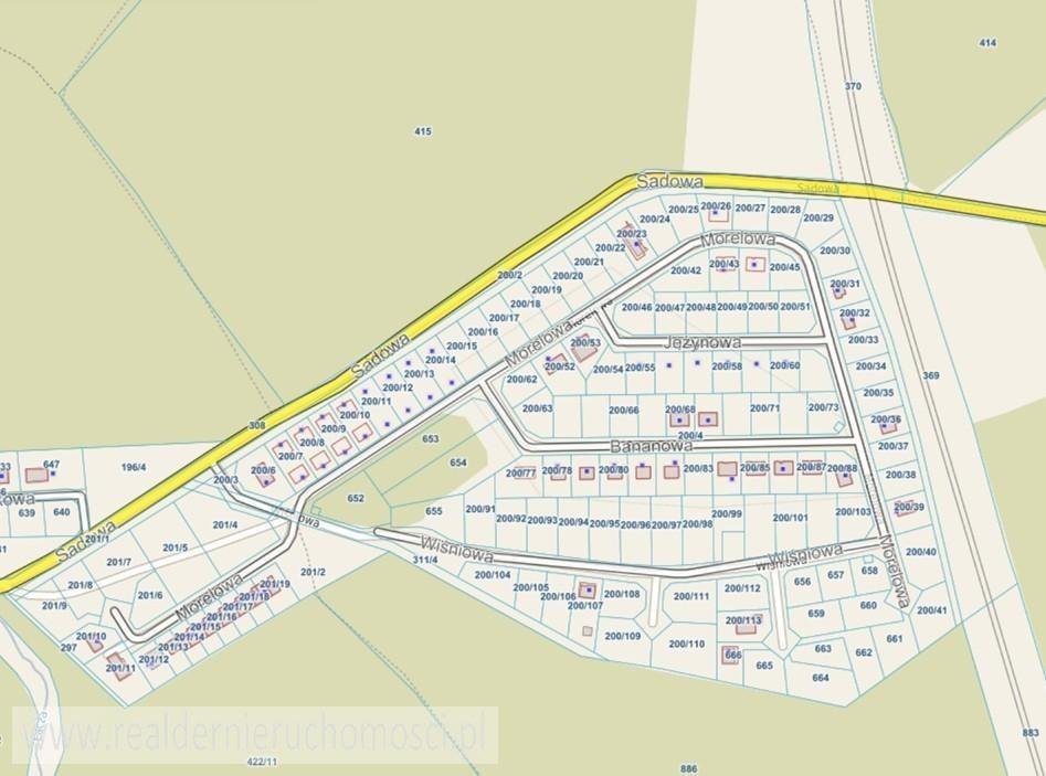 Zapraszam do zakupu działki 700 m² w malowniczym osiedlu "Cztery Pory Roku Zielona Góra  700m2 Foto 1