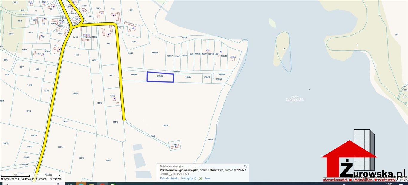 Działka inna na sprzedaż Zabierzewo  3 024m2 Foto 1