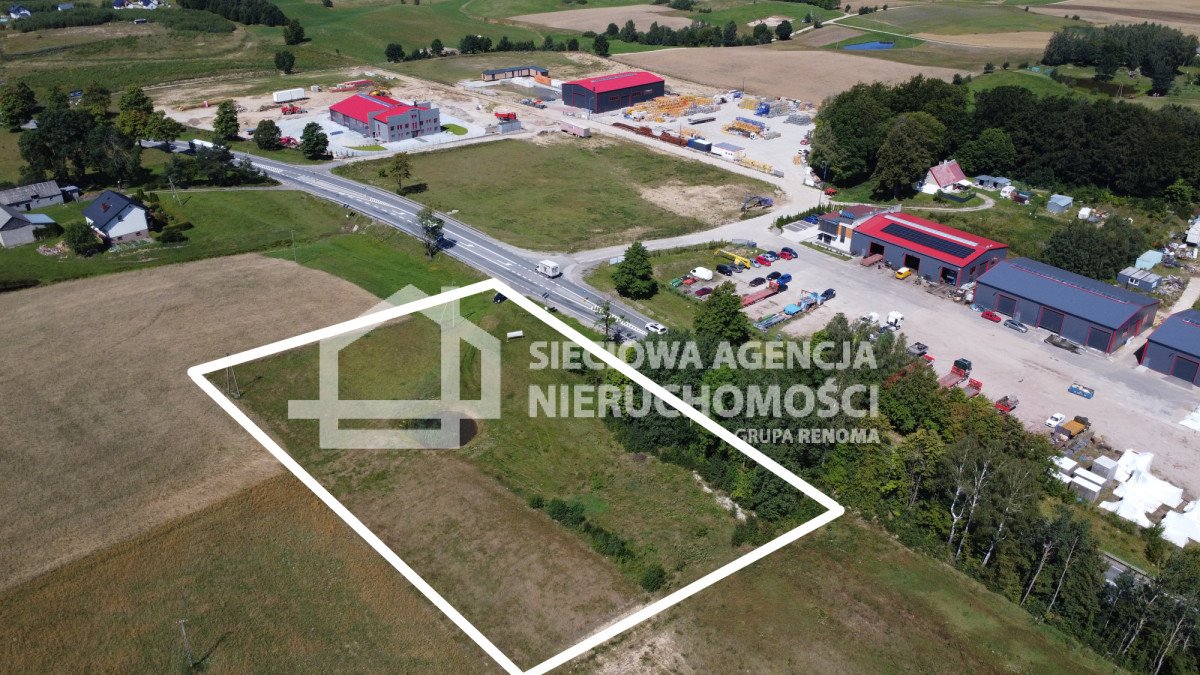 Działka budowlana na sprzedaż Starkowa Huta  5 174m2 Foto 1