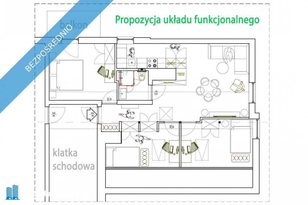 Mieszkanie trzypokojowe na sprzedaż Lublin, Czuby, Ułanów  64m2 Foto 8