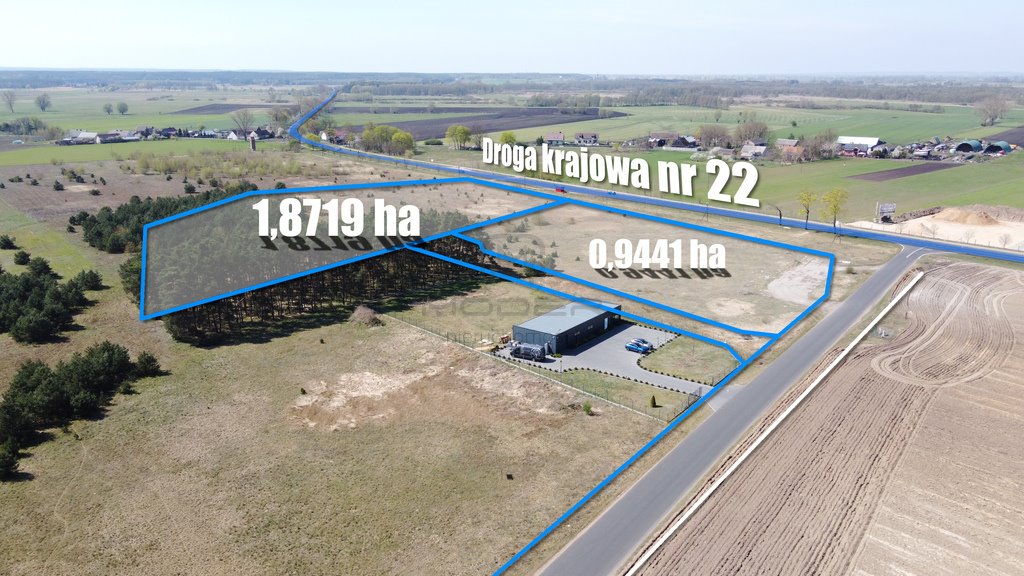 Działka komercyjna na sprzedaż Karkoszów  28 160m2 Foto 1