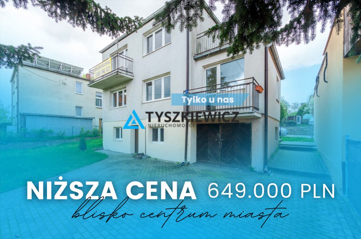 Przestronny dom z ogrodem w centrum Chojnic – 6 pokoi, garaż Chojnice, Reymonta  151m2 Foto 1