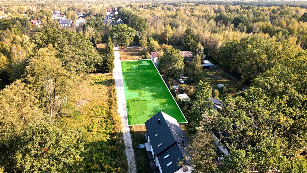 Spokojna działka 1187 m² pod dom jednorodzinny w Rembertowie Warszawa, Rembertów, Mokry Ług  1 187m2 Foto 1