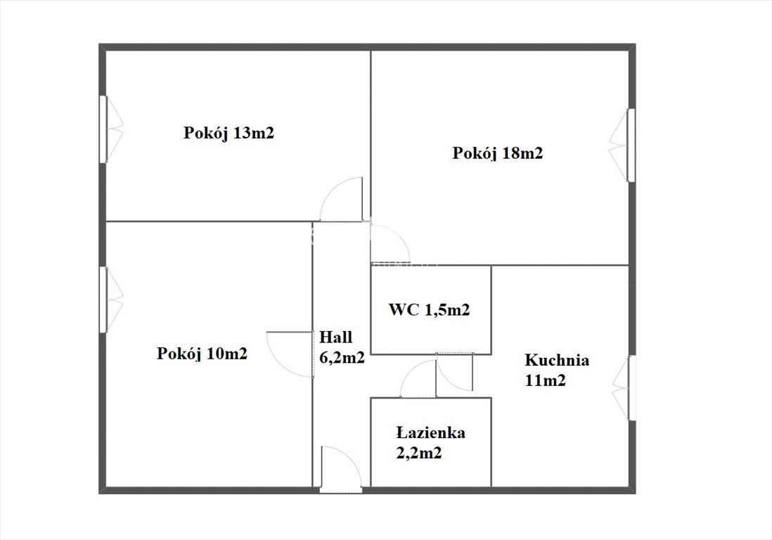 Mieszkanie trzypokojowe na sprzedaż Bielsko-Biała, Energetyków  62m2 Foto 9