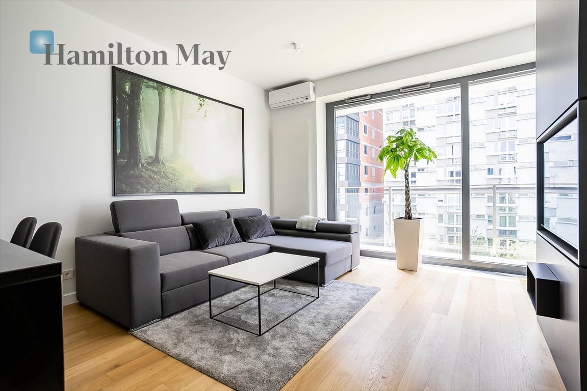 Nowoczesny 2 pok. apartament z tarasem w centrum Warszawy Warszawa, Śródmieście, Grzybowska  38m2 Foto 1