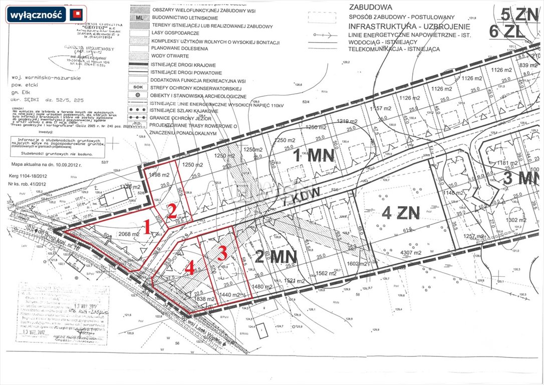 Działka budowlana na sprzedaż Sędki  1 198m2 Foto 2