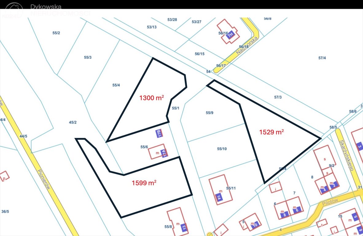Działka budowlana 1302 m² z mediami, blisko centrum Lęborka Lębork  1 302m2 Foto 1