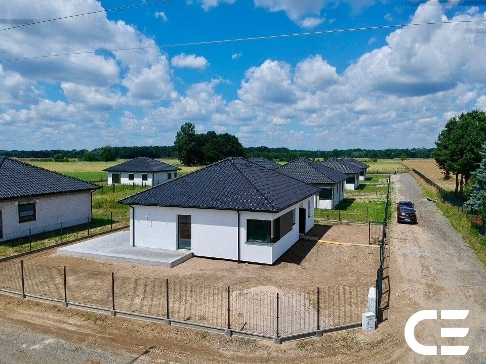Nowoczesny dom parterowy 4 pok. z pompą ciepła, 103,68 m² Niemstów  104m2 Foto 1