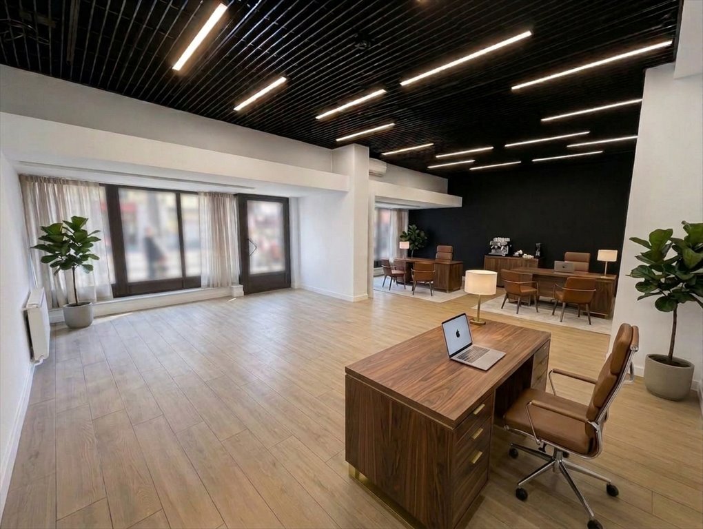 Lokal użytkowy 122 m² w centrum Żyrardowa - witryny i duży ruch Żyrardów, ul. Stefana Okrzei  122m2 Foto 1