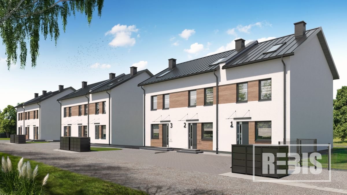 Nowoczesny dom szeregowy 110 m2 z ogródkiem i 2 miejscami parkingowymi Cianowice, Stawowa  110m2 Foto 1