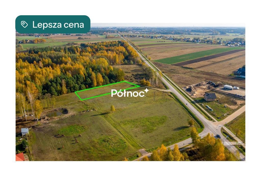 Polecam działkę pod zabudowę 986 m² w Choroszczy Choroszcz, Zastawie II  981m2 Foto 1