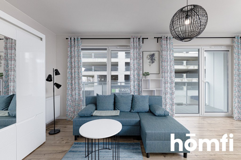 Studio w centrum Wrocławia z balkonem i pełnym wyposażeniem Wrocław, Szczepin, Szczepin, Braniborska  35m2 Foto 1
