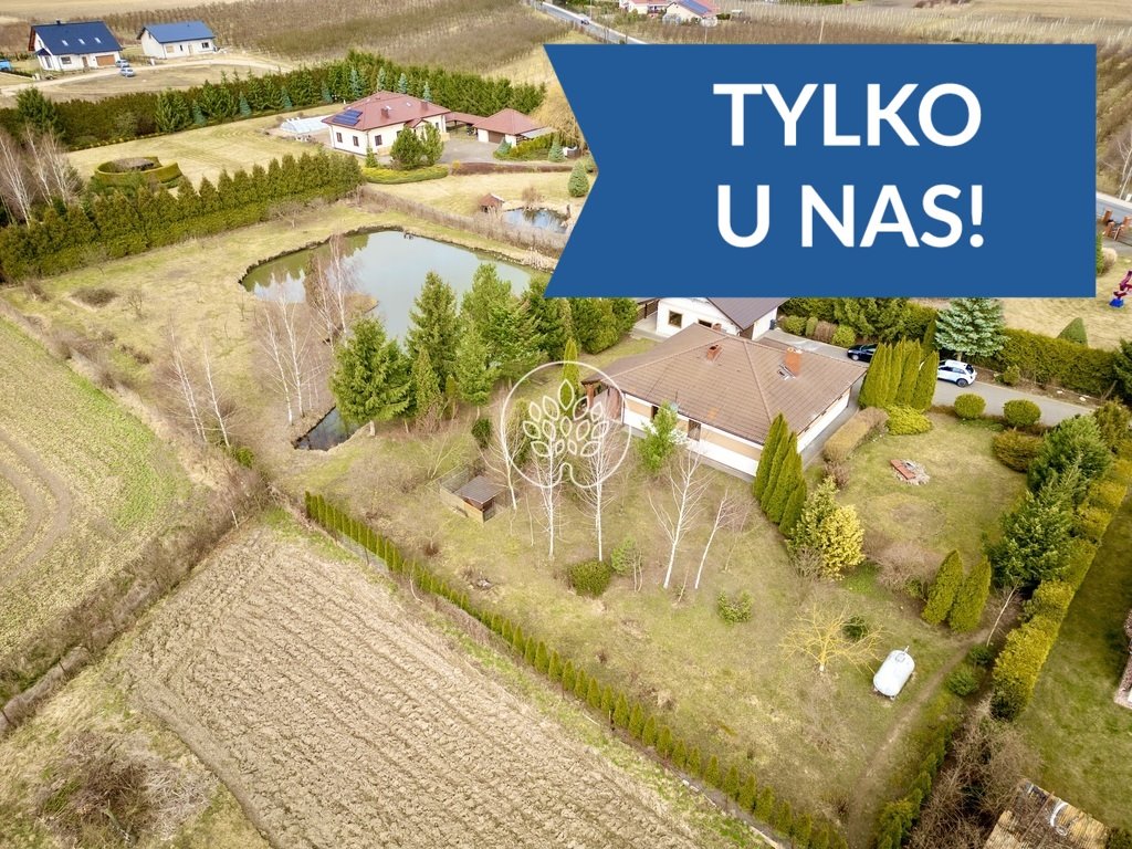 Dom z dużą działką i stawem w Wtelnie – 170 m2, garaż Wtelno  170m2 Foto 1