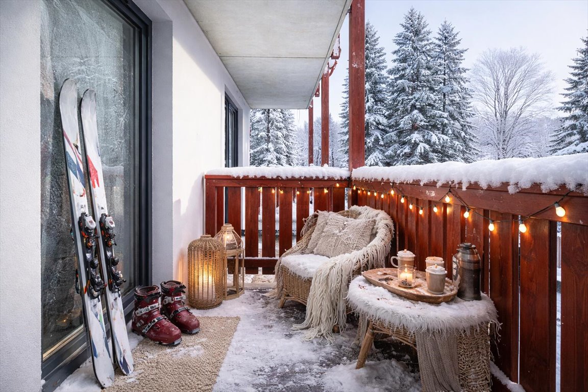 Apartament z widokiem na Karkonosze i Izery, 34,44 m2 Szklarska Poręba, Szklana  34m2 Foto 1