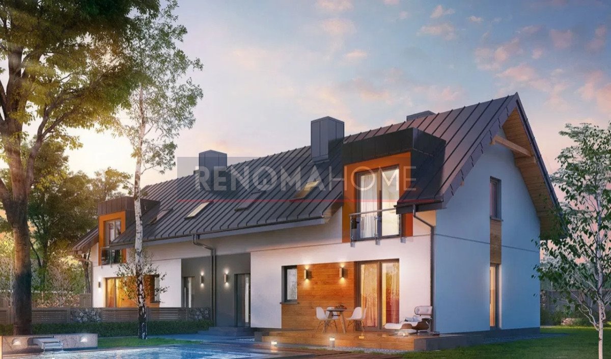 Bliźniaki w Gniewomirowicach z własną aranżacją, 240 m² Gniewomirowice  241m2 Foto 1