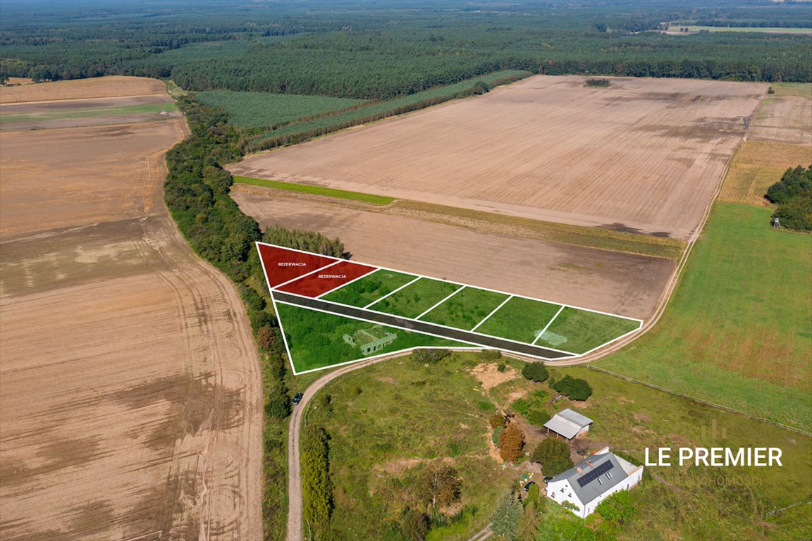 Działka budowlana na sprzedaż Psary  1 000m2 Foto 1