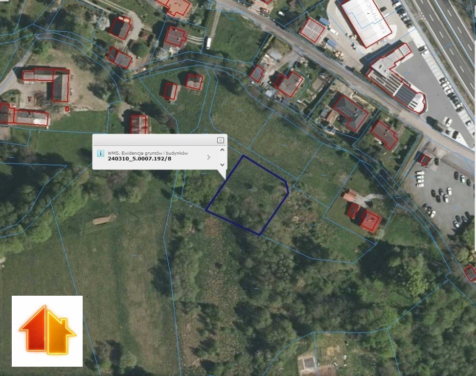 Działka budowlana 1302 m² w spokojnej okolicy Ochab Małych Ochaby Małe, Miłosna 15  1 302m2 Foto 1