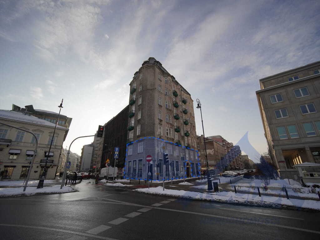 Lokal usługowy w prestiżowej kamienicy przy Hożej i Pl. Trzech Krzyży Warszawa, Śródmieście  364m2 Foto 1