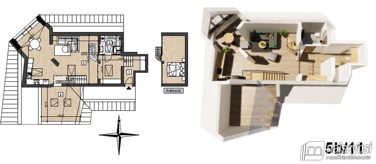 Kawalerka na sprzedaż Świnoujście, Centrum  69m2 Foto 23