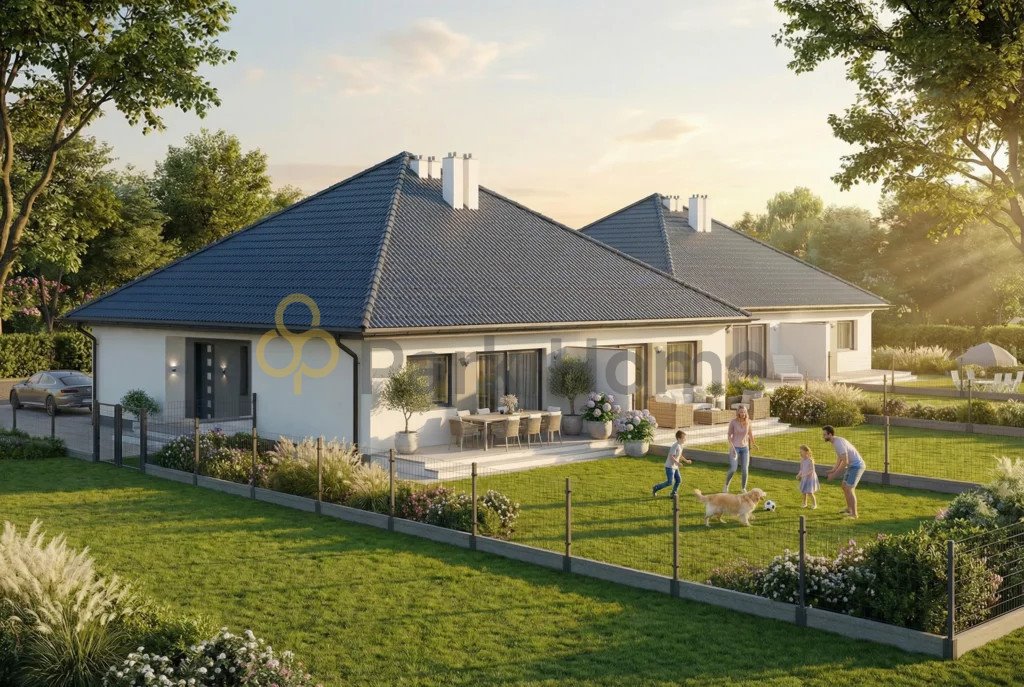 Nowoczesny dom 77,67 m² z ogrodem, bez PCC, Leszno Leszno  78m2 Foto 1