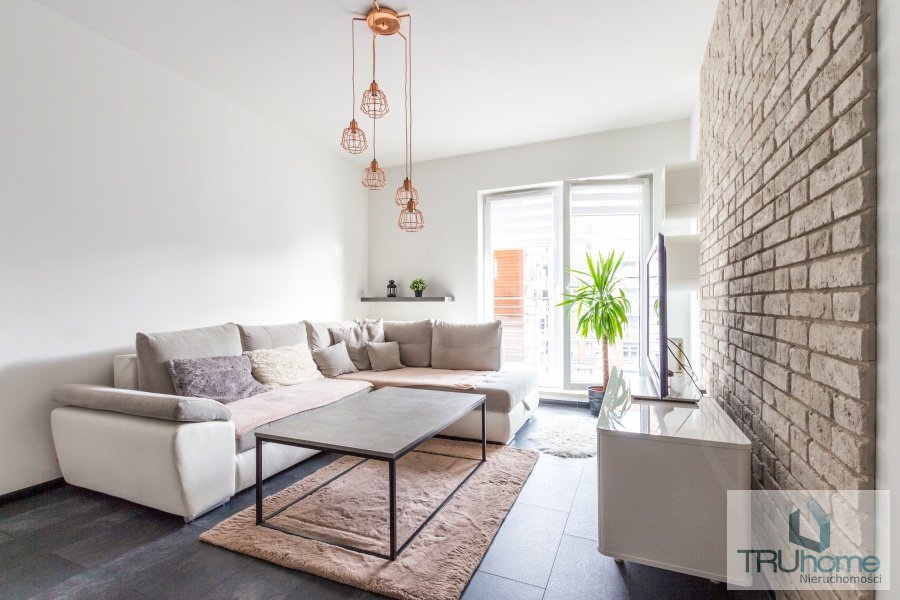 Mieszkanie dwupokojowe na wynajem Katowice, Osiedle Paderewskiego  44m2 Foto 1