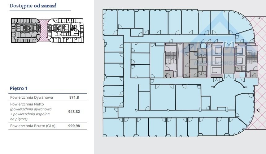 Lokal użytkowy na wynajem Warszawa, Wola  872m2 Foto 5