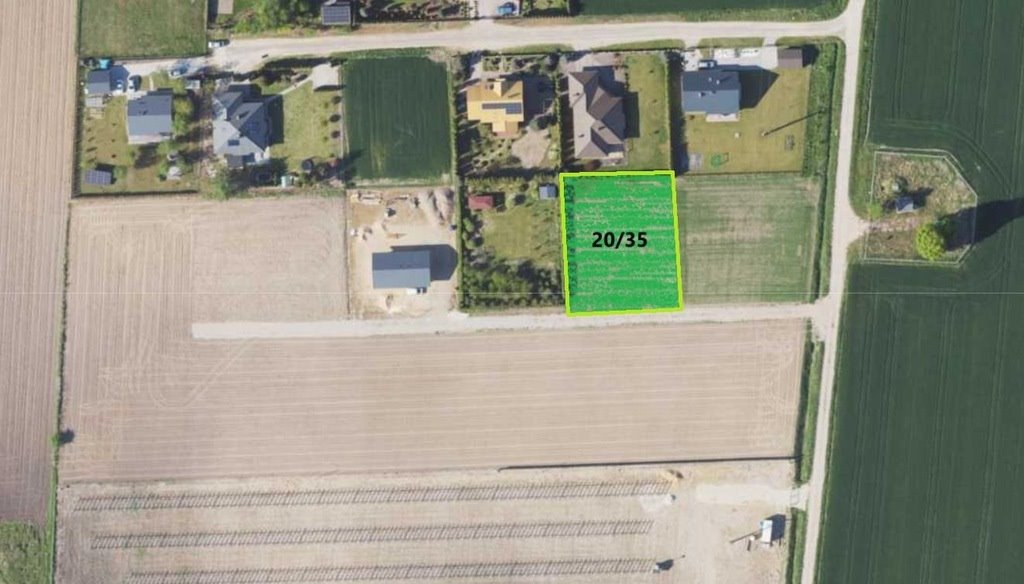 Działka 1017 m² z mediami, spokojna okolica, szybki dojazd Biała, Longinusa Podbipięty  1 019m2 Foto 1