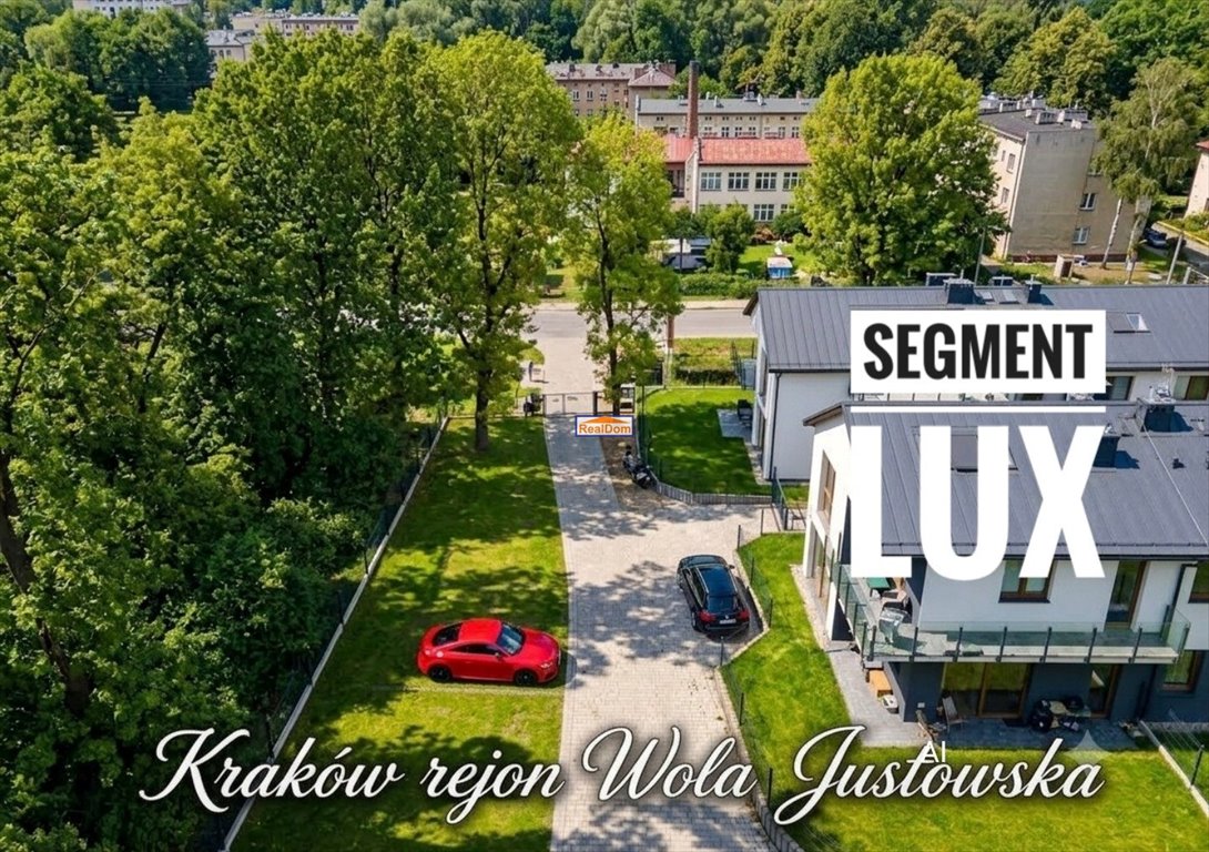 Na sprzedaż luksusowy segment 111 m² z ogrodem w Krakowie Kraków, Zwierzyniec, Wola Justowska, Olszanicka  111m2 Foto 1