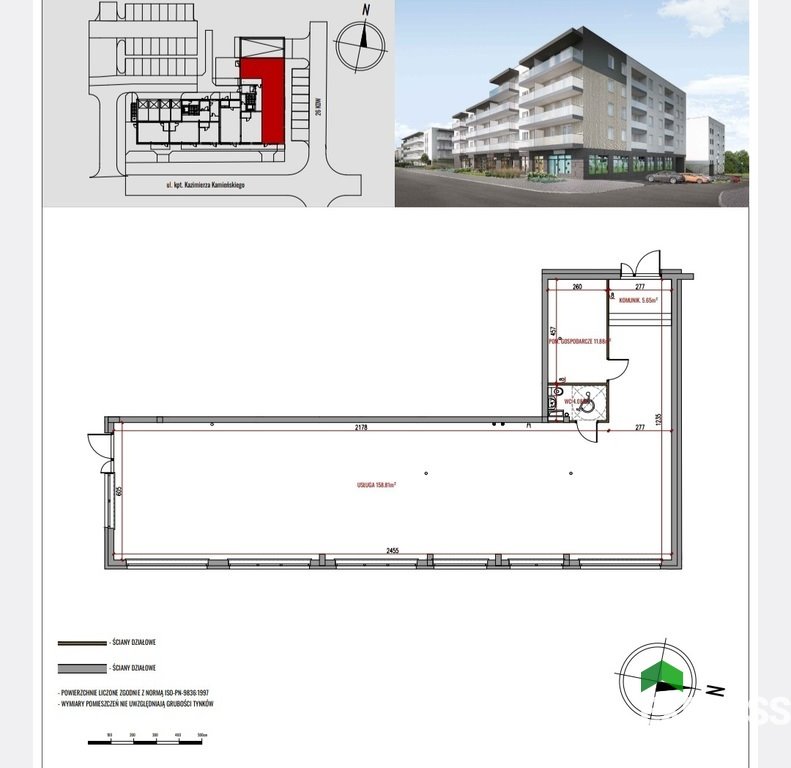 Lokal użytkowy na wynajem Białystok, Wysoki Stoczek, Hugo Kołłątaja  180m2 Foto 1