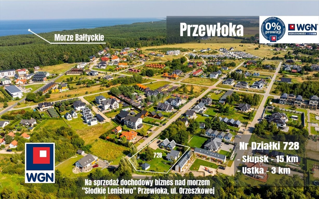 Zapraszam do zakupu dochodowego ośrodka nad morzem 160 m² Przewłoka, Elizy Orzeszkowej  160m2 Foto 1