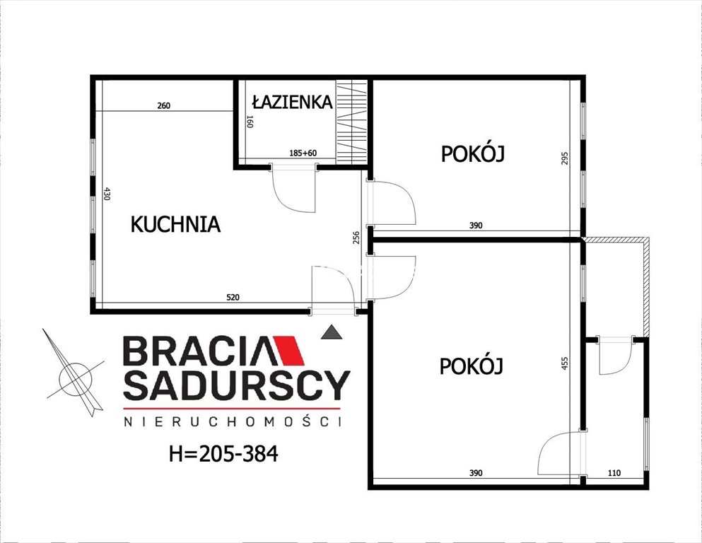 Mieszkanie dwupokojowe na sprzedaż Kraków, Grzegórzki, Aleja Pokoju  51m2 Foto 3