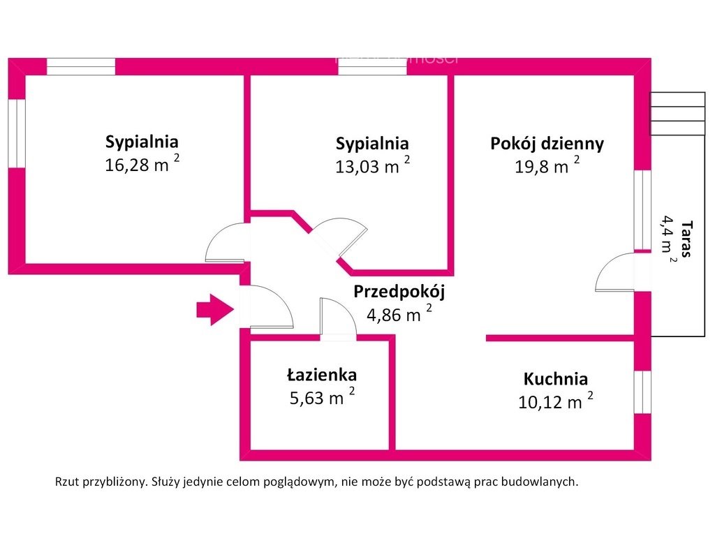 Mieszkanie trzypokojowe na sprzedaż Ząbki, Powstańców  71m2 Foto 15