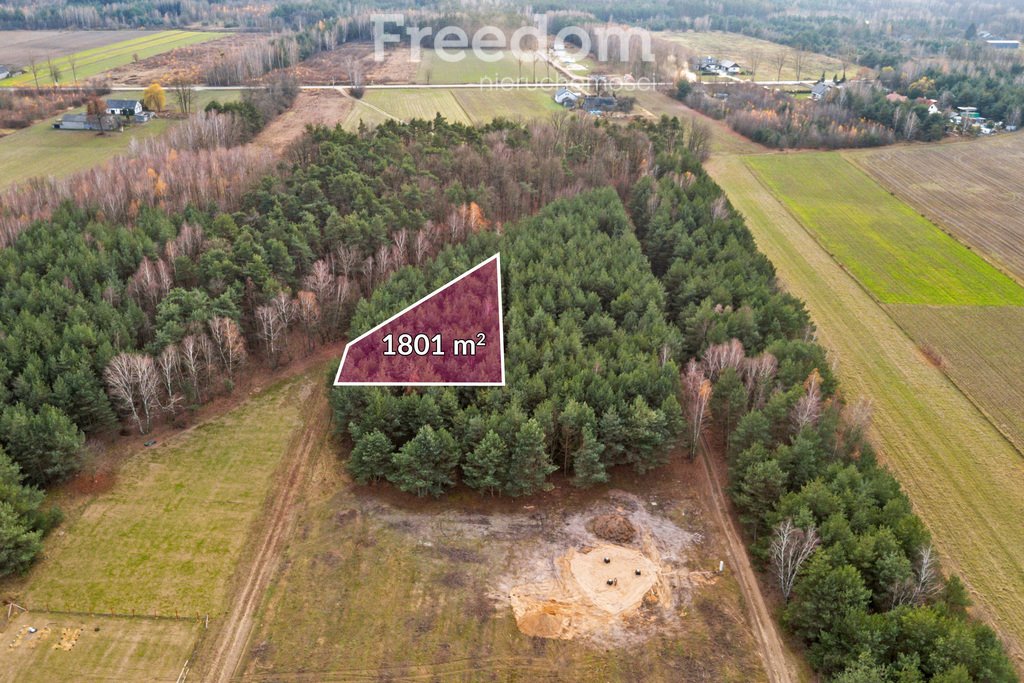 Działka budowlana na sprzedaż Bartoszówka, Gwiaździsta  1 801m2 Foto 1