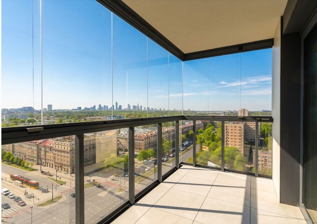 Nowoczesne 3-pokojowe mieszkanie na Mokotowie z panoramicznym widokiem Warszawa, Mokotów, Podchorążych  60m2 Foto 1