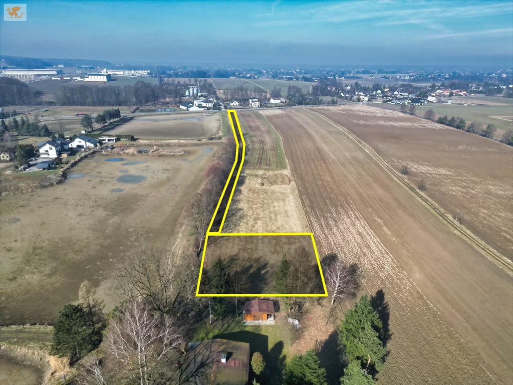 Działka 1722 m² pod zabudowę zagrodową i jednorodzinną Międzyrzecze Dolne  1 722m2 Foto 1